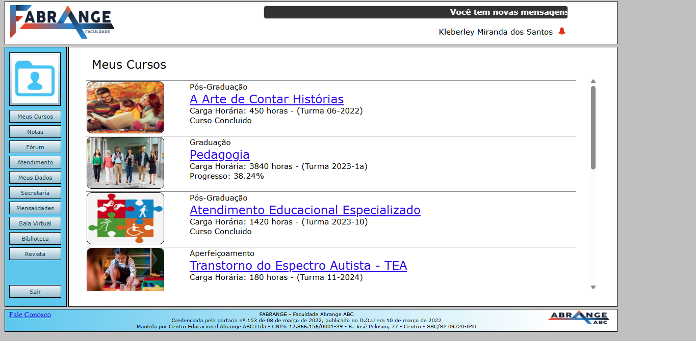 02 - Acesso a cursos