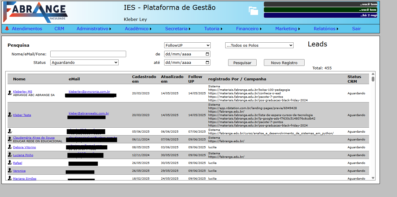 03 - CRM com integração com RDStation-Pluga